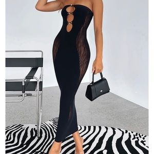Black Midi Dress